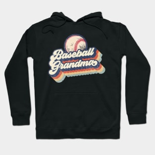 Retro Baseball Grandma Mother's Day Hoodie